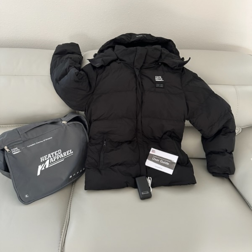 12 NEW HEATED JACKETS UNISEX SMALL.  All proceeds go to the Lions Club Ocala